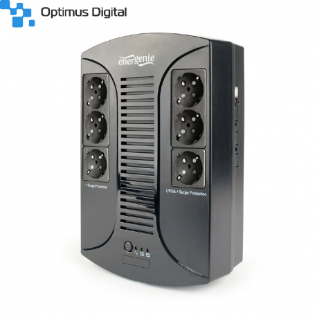 UPS cu AVR, 850 VA, 6 Prize Schuko, USB