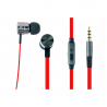 Metal Earphones with Microphone, "London"