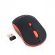 Wireless Optical Mouse, Black/Red