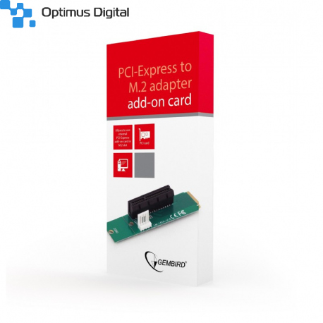 PCI-Express to M.2 adapter add-on card
