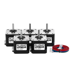 Set 5 Motoare Pas cu Pas 17HS8401S (1.7 A, 0.59 Nm)