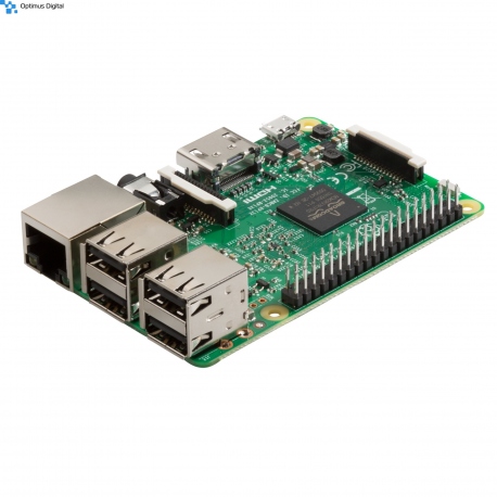 Raspberry Pi 3 Model B, 1GB RAM