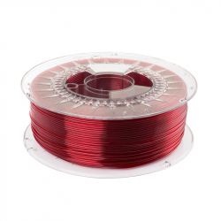 Filament PETG 1.75mm TRANSPARENT RED 1kg