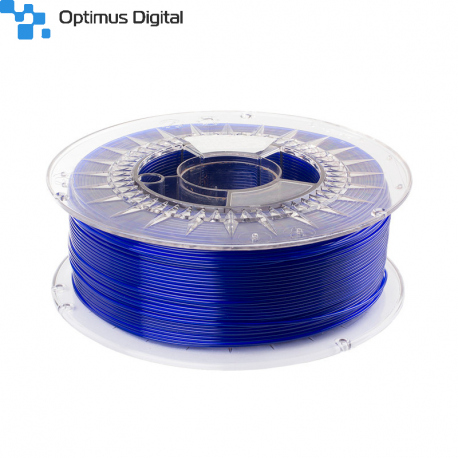 Filament PETG 1.75mm TRANSPARENT BLUE 1kg