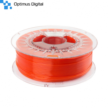 Filament PETG 1.75mm TRANSPARENT ORANGE 1kg