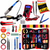 Plusivo Soldering Iron Kit with Digital Multimeter