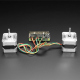 Shield driver de motoare Adafruit Bonnet pentru Raspberry Pi (pas cu pas și DC brushed)