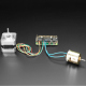 Shield driver de motoare Adafruit Bonnet pentru Raspberry Pi (pas cu pas și DC brushed)
