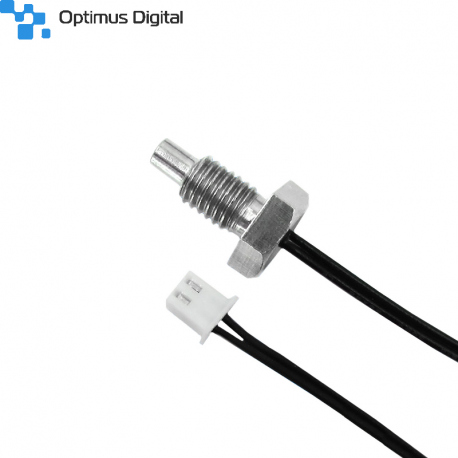 Termistor NTC de 10 kΩ cu Filet M8 (Cablu de 3 m)