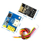 Adapter Board for Controlling WS2812 RGB LEDs with ESP-01 and ESP-01S Modules and Li-Ion Battery Power Input