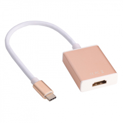 Adaptor USB Tip C către HD (Auriu)