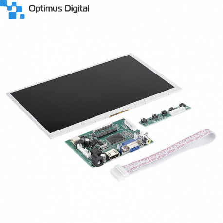7'' LCD for Raspberry Pi (including Driver Board)