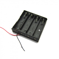 Suport de Baterii 4x18650, conectare in paralel