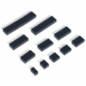 11p 1.27 mm Female Pin Header