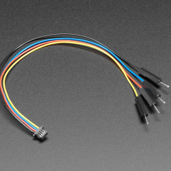 JST SH 4-Pin to Premium Male Headers Cable - Qwiic Compatible