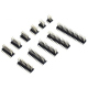 2 x 4p 1.27 mm SMD Male Pin Header