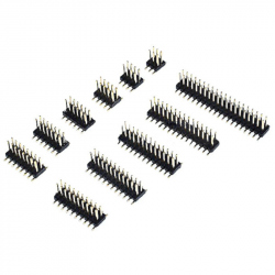 2 x 20p 1.27 mm SMD Male Pin Header