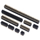 Header de Pini Mamă SMD de 1.27 mm 2 x 3p