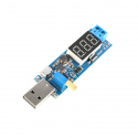 DC-DC Step-Up Power Supply Module with Display and USB Input