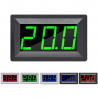 Green Thermometer with Black Case (-55 ~ 110 °C, 4.5 - 15 V)