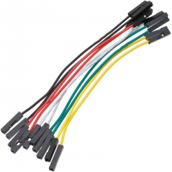Separated Female-Female Wires 10 cm (10P)