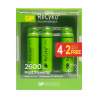 4+2 AA GP Recyko+ 2600 in Blister - 2600mAh