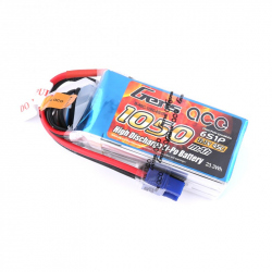 Gens ace 1050mAh 22.2V 45C 6S1P Lipo Battery Pack