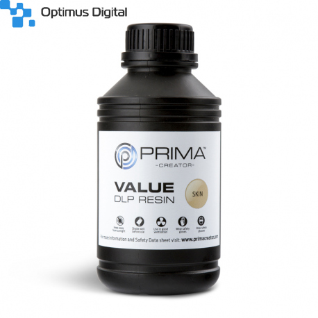 PrimaCreator Value UV / DLP Resin - 500 ml - Skin