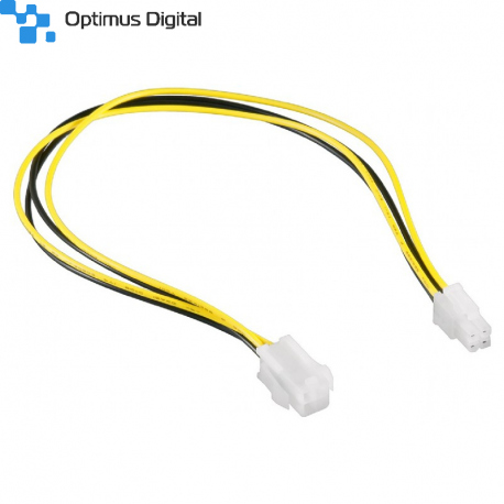 ATX 4-pin internal power supply extension cable, 0.3 m