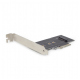 M.2 SSD adapter PCI-Express add-on card, with extra low-profile bracket
