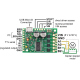 Controler pentru motoare pas cu pas Tic 36v4 USB cu interfete multiple (pini lipiti)