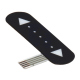 Potentiometru sensibil la apasare, banda de 1.4" x 0.4"