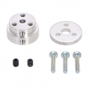 Adaptor din aluminiu pentru roti tip Scooter/Skater - pentru ax de 4 mm