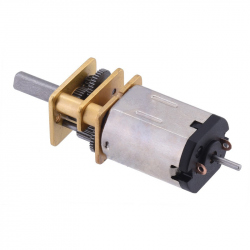 Micromotor cu reductor 100:1 HPCB 6V - cu ax lung