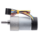 Motor cu reductor 30:1 37Dx68L mm cu encoder 64 CPR (Pinion Elicoidal)