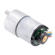 Motor cu reductor 30:1 37Dx68L mm cu encoder 64 CPR (Pinion Elicoidal)