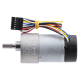 150:1 Metal Gearmotor 37Dx73L mm with 64 CPR Encoder (Helical Pinion)