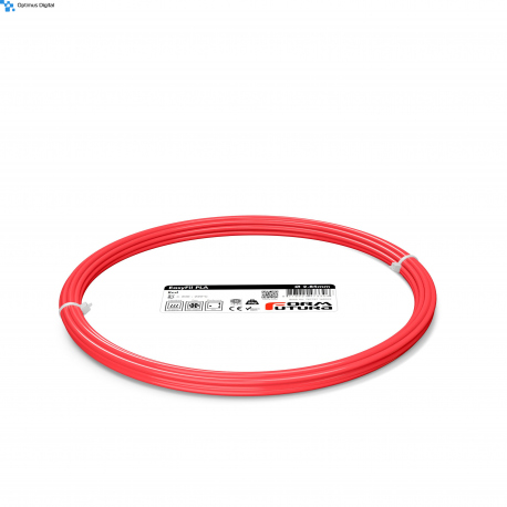 FormFutura EasyFil PLA Filament - Red, 2.85 mm, 50 g