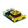 Suport Pentru Montare Ventilator Pe Raspberry Pi 4 (Galben)