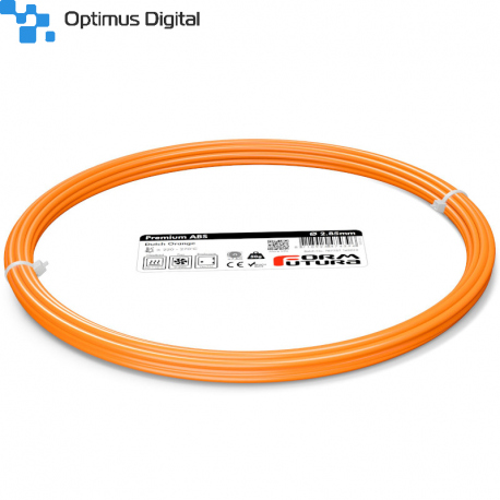 FormFutura Premium ABS Filament - Dutch Orange, 2.85 mm, 50 g