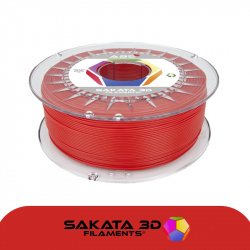 Filament Sakata 3D 3D ABS-E - Roșu 1.75 mm 1 kg
