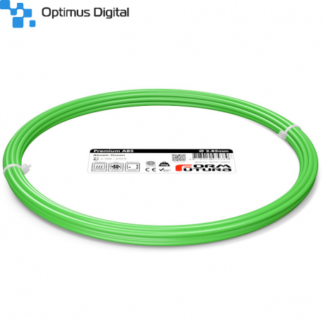 FormFutura Premium ABS Filament - Atomic Green, 2.85 mm, 50 g