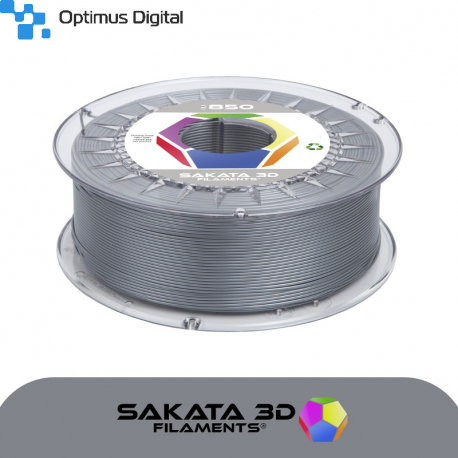 Filament Sakata 3D PLA Ingeo 3D850 - Argintiu 2,85 mm 1 Kg