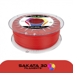 Sakata 3D Ingeo 3D870 HR PLA Filament - Red 2.85 mm 1 kg