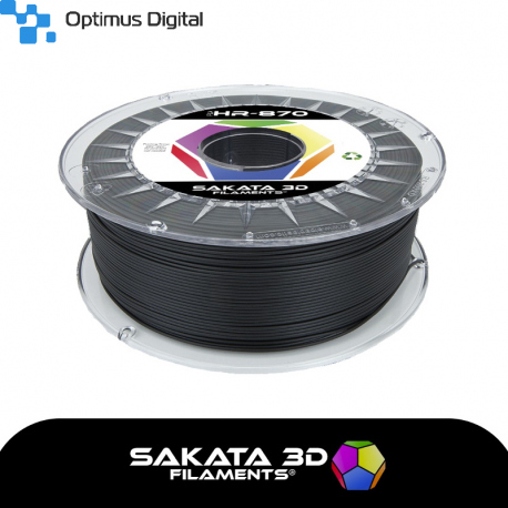 Filament Sakata 3D PLA Ingeo 3D870 Negru 2,85mm 1 Kg