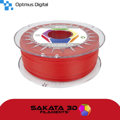 Sakata 3D Ingeo 3D850 PLA Filament - Red 1.75 mm 500 g