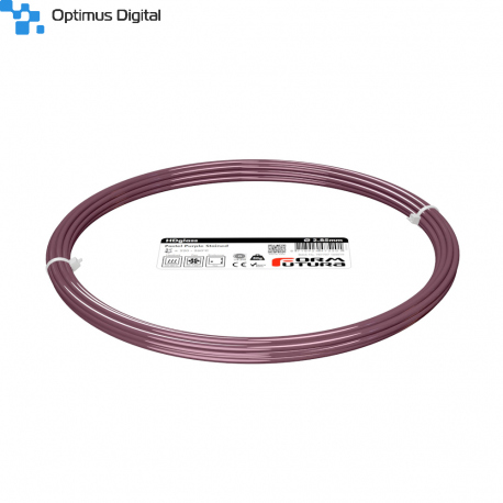 FormFutura HDglass Filament - Pastel Purple Stained, 2.85 mm, 50 g