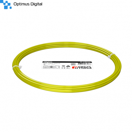 FormFutura HDglass Filament - Fluor Yellow Stained, 2.85 mm, 50 g