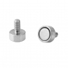 Pot Magnet with Threaded Stem 16x4.5xM6