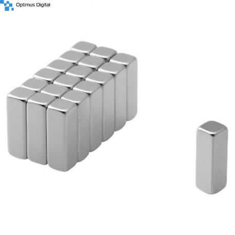 Magnet Paralelipipedic din Neodim 17x6x5 mm N42